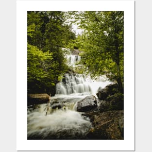 Rats Waterfall Mont-Tremblant National Park, Quebec V2 Posters and Art